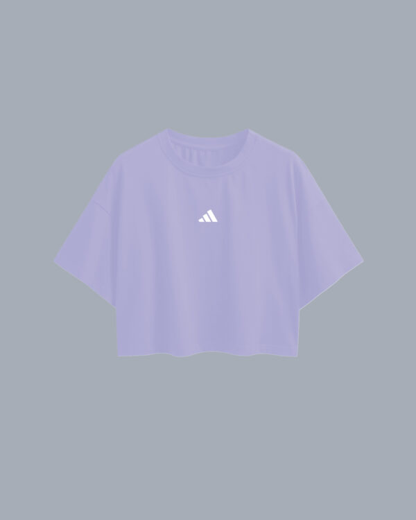 CROPTOP LILA ADIDAS