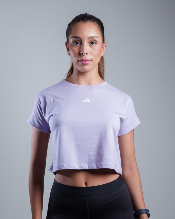 CROPTOP LILA ADIDAS