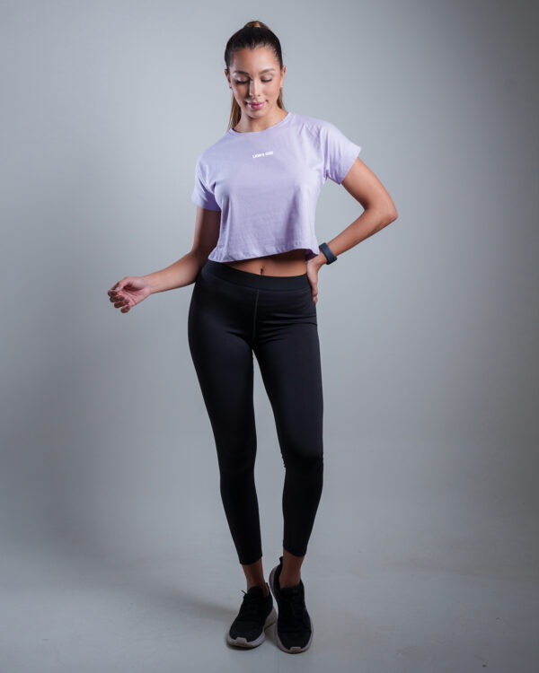 CROPTOP LILA LION´S GOD