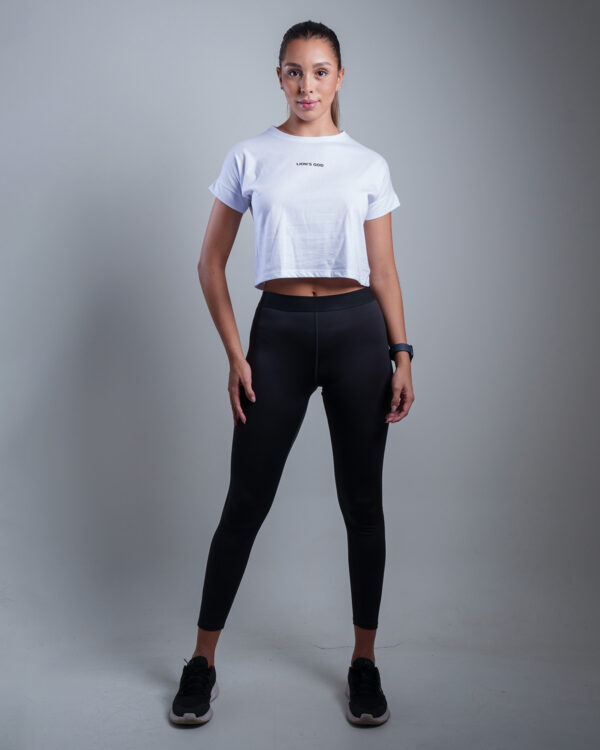 LIONS GOD_White_5 CROPTOP BLANCO LION´S GOD