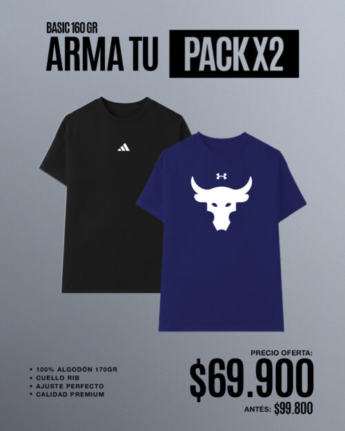 Pack Camiseta Basic 1 PACK BASIC