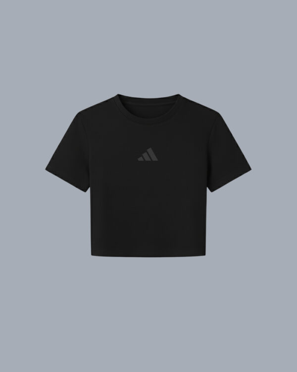 CROPTOP FIT NEGRO ADIDAS