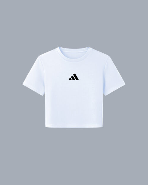 CROPTOP FIT BLANCO ADIDAS