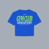 CROPTOP FIT AZUL REY GYMCLUB