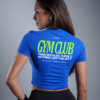 CROPTOP FIT AZUL REY GYMCLUB