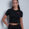 CROPTOP FIT NEGRO GYMCLUB