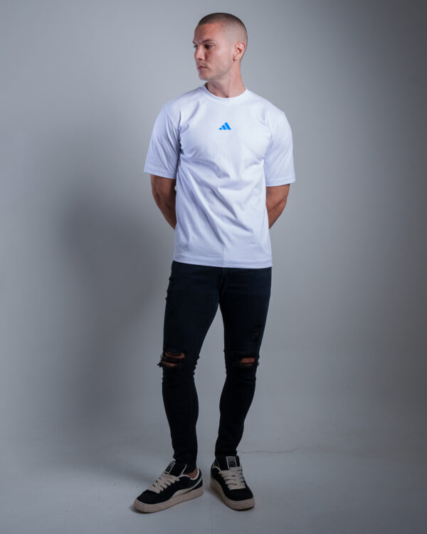 Adidas Azul Blanca 5 REGULAR FIT BLANCA ADIDAS AZUL MINI