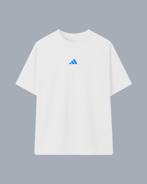 OVERSIZE MARFIL ADIDAS BLUE