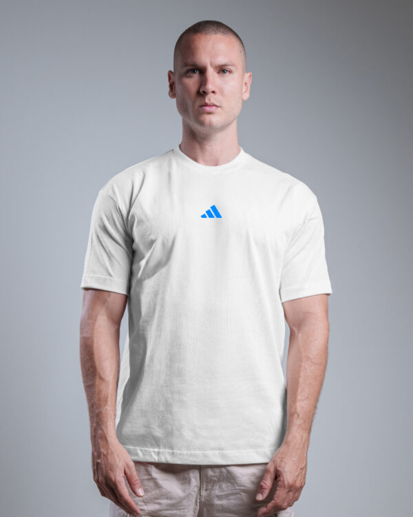 OVERSIZE MARFIL ADIDAS BLUE