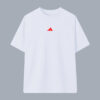 OVERSIZE BLANCA ADIDAS RED