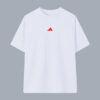 OVERSIZE BLANCA ADIDAS RED