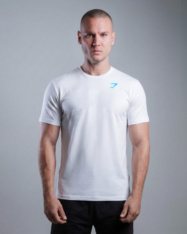 GymShark Azul Blanca 3 BASIC BLANCA GYMSHARK