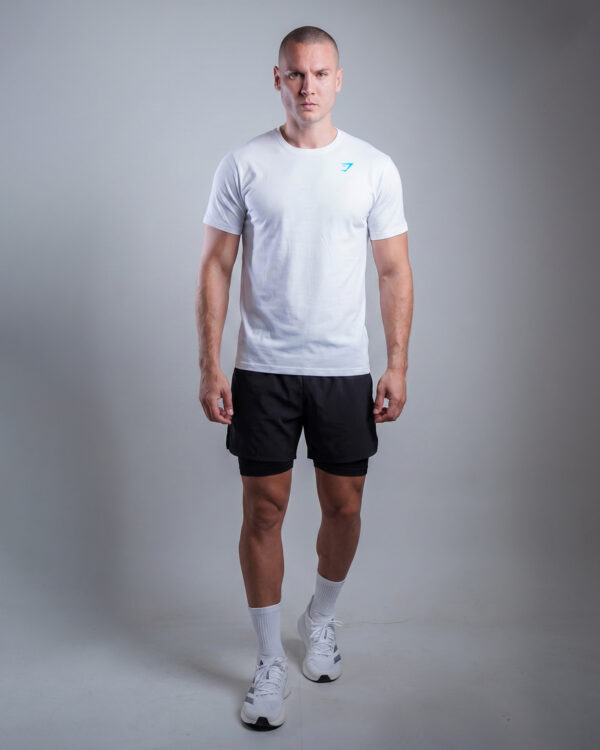 GymShark Azul Blanca 5 BASIC BLANCA GYMSHARK