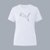 BASIC BLANCA PUMA SILUETA