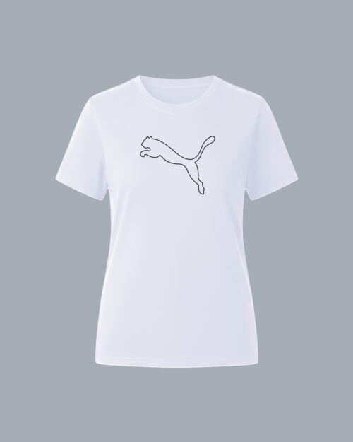 BASIC BLANCA PUMA SILUETA