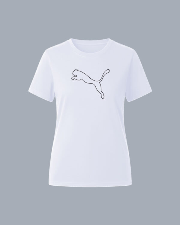 BASIC BLANCA PUMA SILUETA