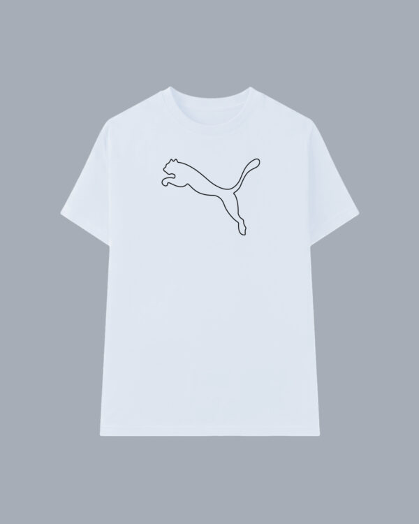 BASIC BLANCA PUMA SILUETA