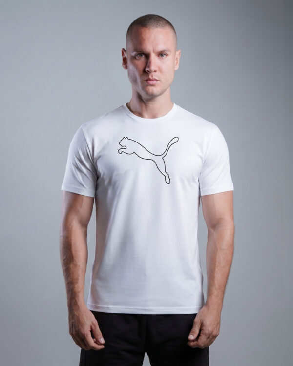 BASIC BLANCA PUMA SILUETA