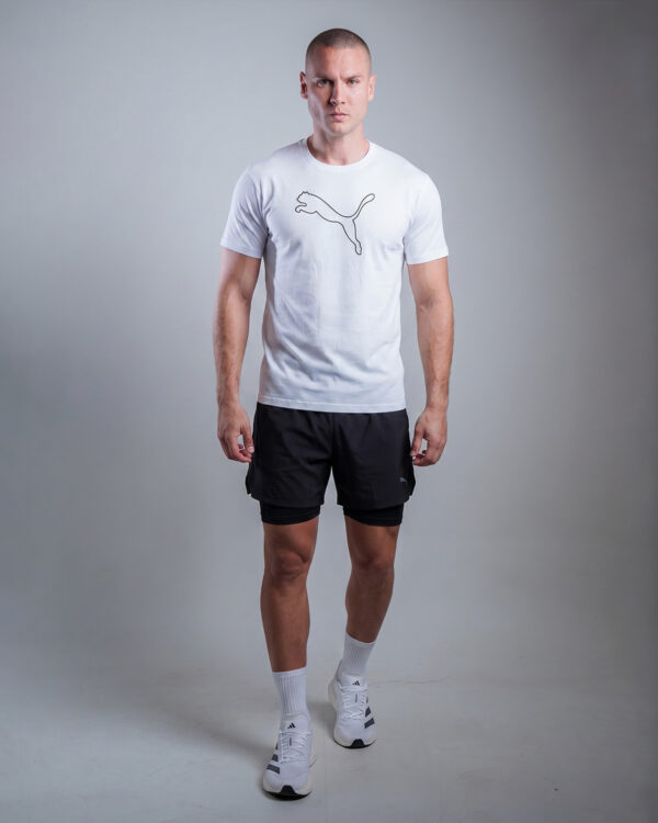 BASIC BLANCA PUMA SILUETA